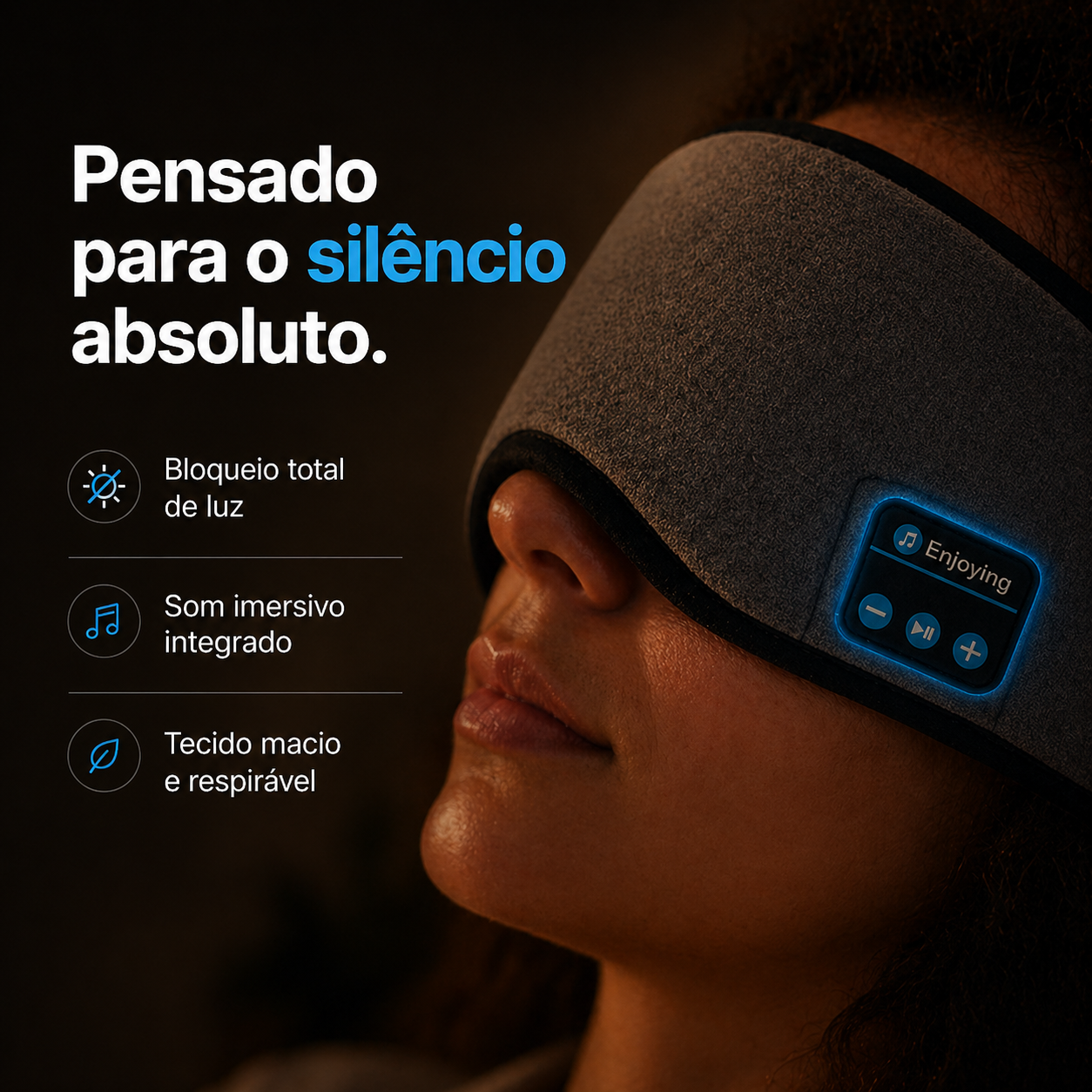 SleepBand® - Durma como um bebê em 7 minutos!