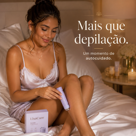 LisaCare - Depilador Elétrico Feminino 2 em 1
