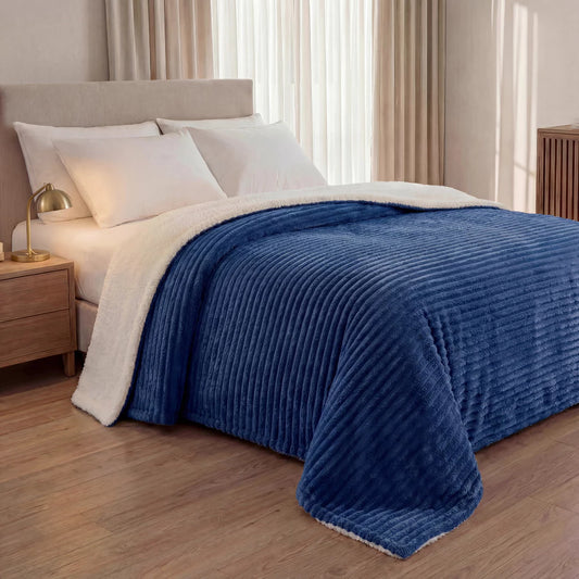 NuvemSoft - Coberdrom Sherpa Casal 2,40cmx2,20cm